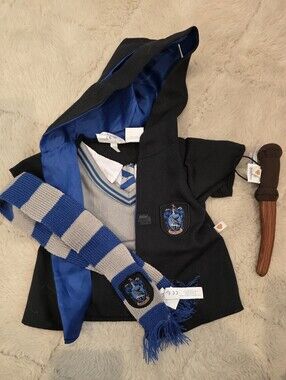 Build A Bear Ravenclaw Robe With Wand & Scarf